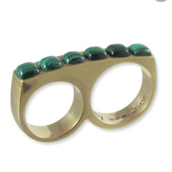 Kelly Wearstler Sochi Double-finger Ring - Picture 4 of 13